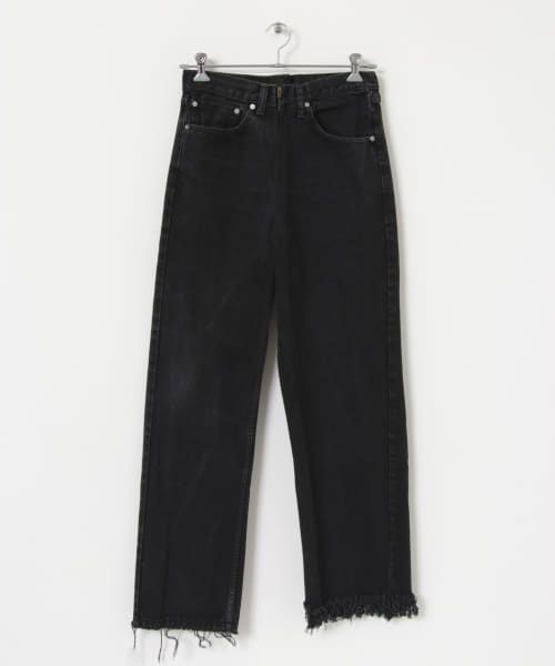 77circa　fringe denim pants 32