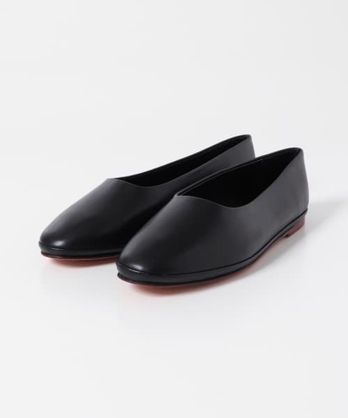 WANDERUNG　Flat leather shoes