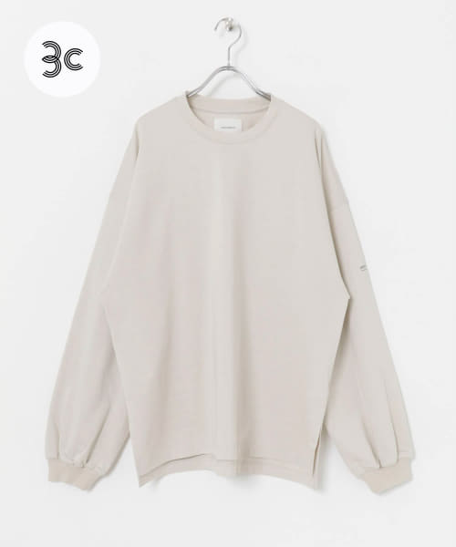 『別注』MIDIUMISOLID×TGM　Organic cotton LS T-SHIRTS L