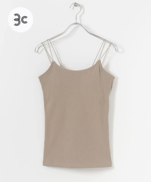 『別注』MIDIUMISOLID×TGM　Organic cotton camisole