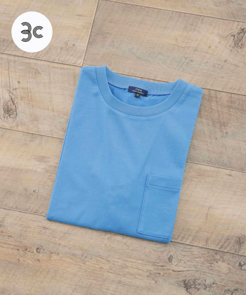 USAコットン ムジポケットTシャツ