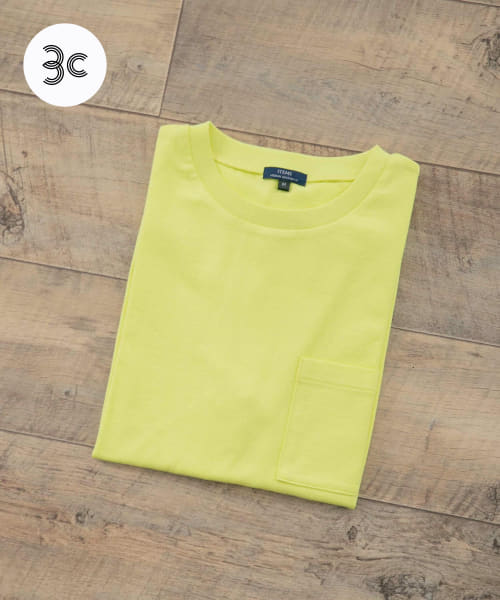 USAコットン ムジポケットTシャツ