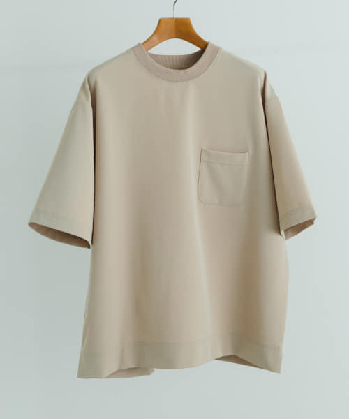 接触冷感 TRストレッチ 半袖ポケTシャツ