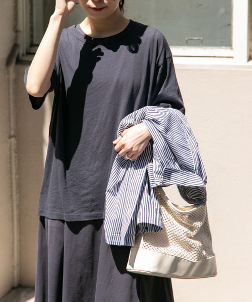 FORK&SPOON　シアーショートスリーブTシャツ