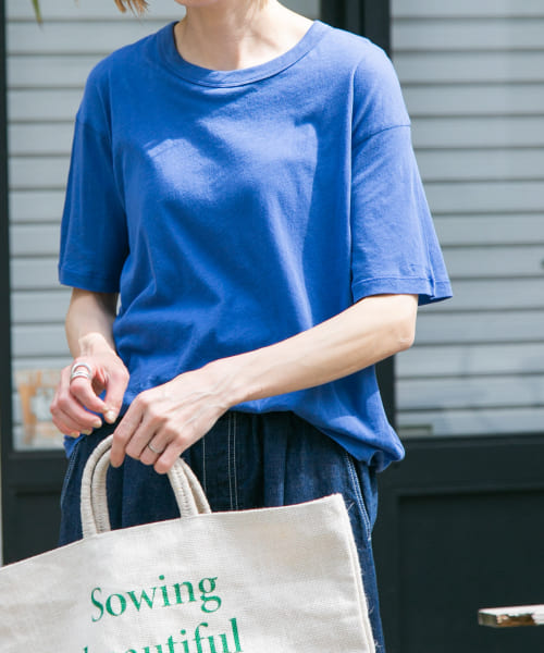 FORK&SPOON　シアーショートスリーブTシャツ