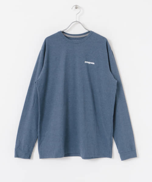 patagonia　Long-Sleeve P-6 Logo Re-T-Shirts