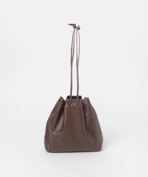 MASTER&Co.　GOAT LEATHER KINCHAKU BAG