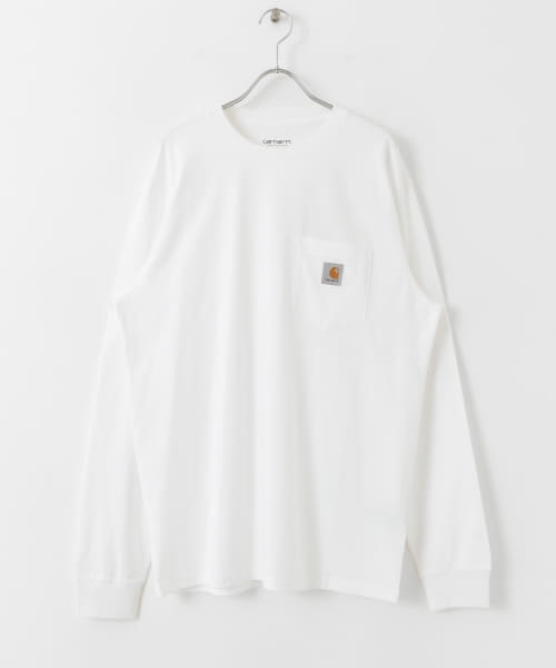 『WEB限定』carhartt　LONG-SLEEVE POCKET T-SHIRTS