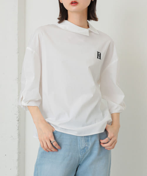 Et demain　スリーブツイストシャツ