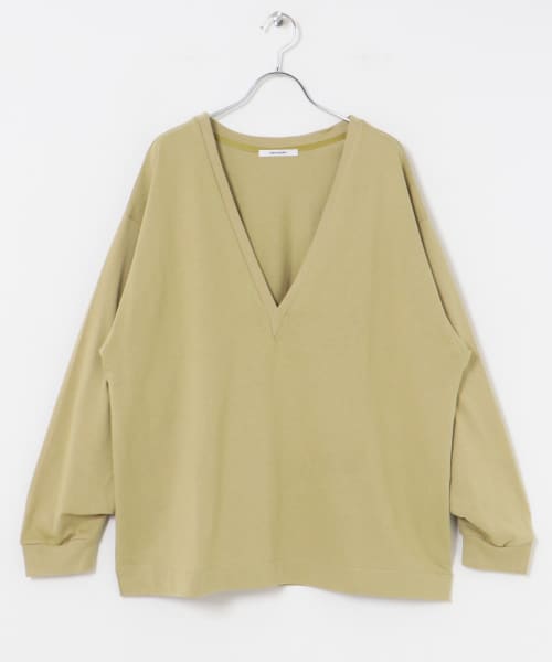 『MADE IN JAPAN』深Vネックルーズカットソー