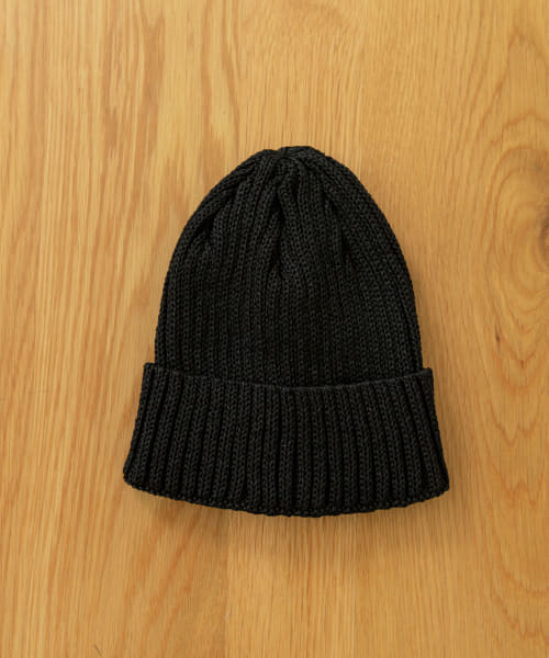 ストローヤーンニットキャップ