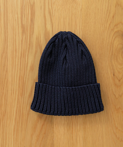 ストローヤーンニットキャップ
