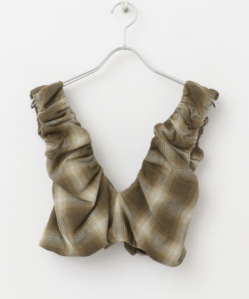 leinwande　Cross Bra Top
