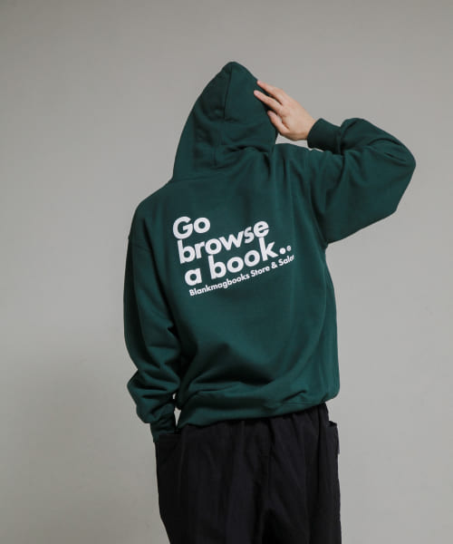 BLANKMAG　Go browse Hoodie