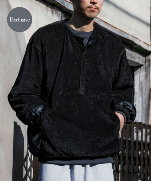 『別注』BROOXON×URBS　U.P.S. AIRLITE WARM SWEAT SHIRTS