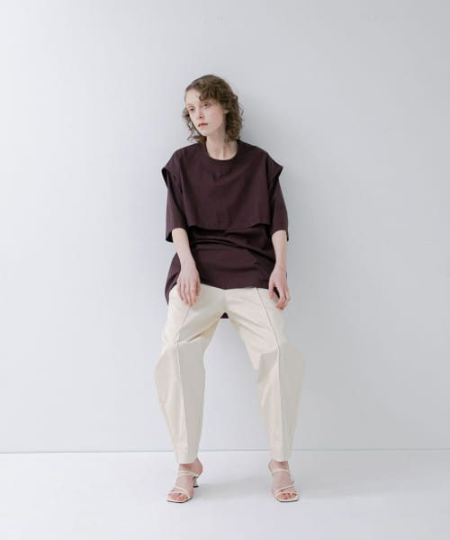 layered big tee
