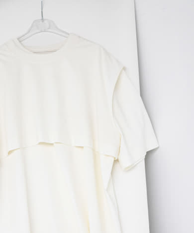 layered big tee