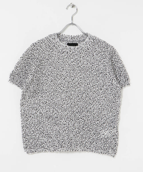 米富繊維　SHEER MOLE KNIT PULLOVER