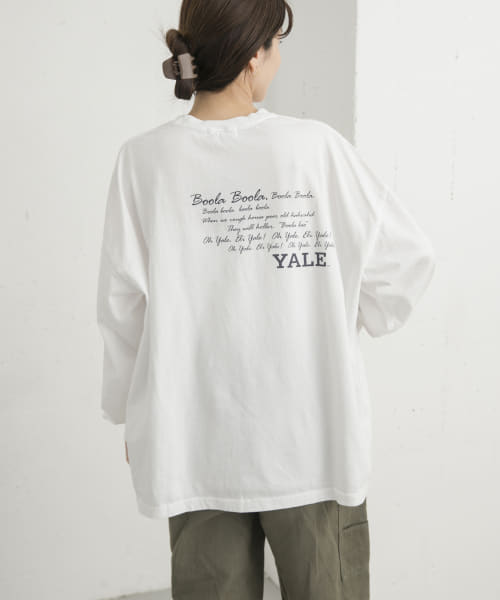 GOOD ROCK SPEED　YALE Big Long-Sleeve T-shirts
