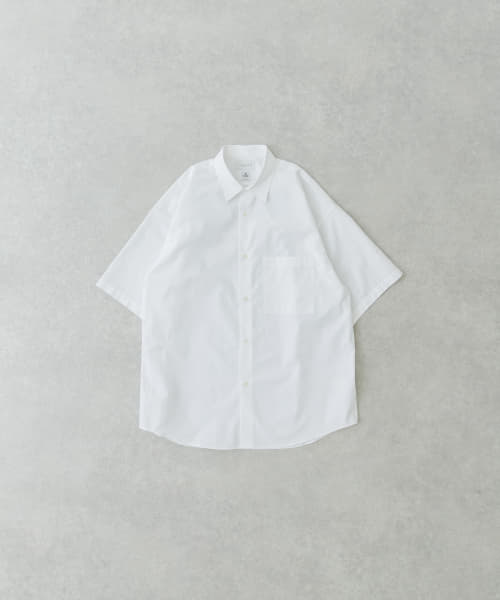 new basic　THOMAS MASON SHORT-SLEEVE OVER SHIRTS
