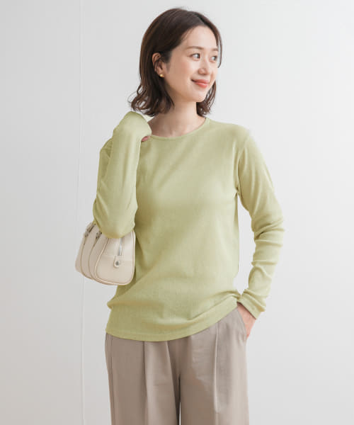 ドライタッチテレコロングTシャツ