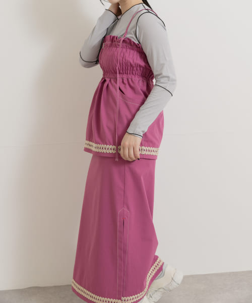 cwtch　MULTI LAYERED TIGHT SKIRT