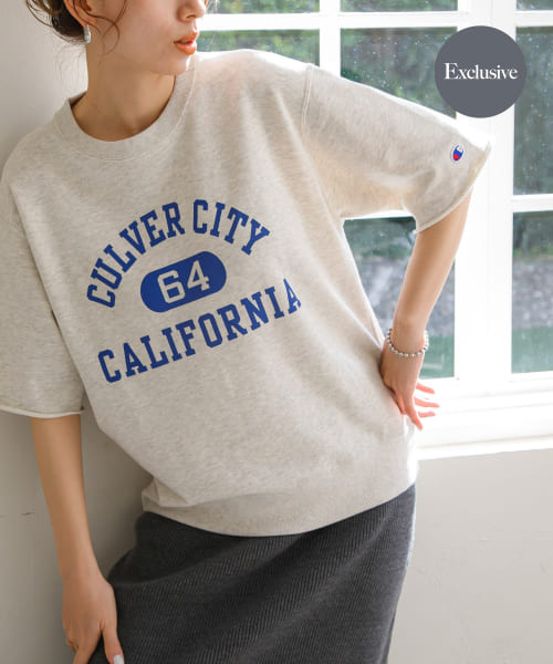 『別注』Champion×Sonny Label　ロゴスウェットTシャツ