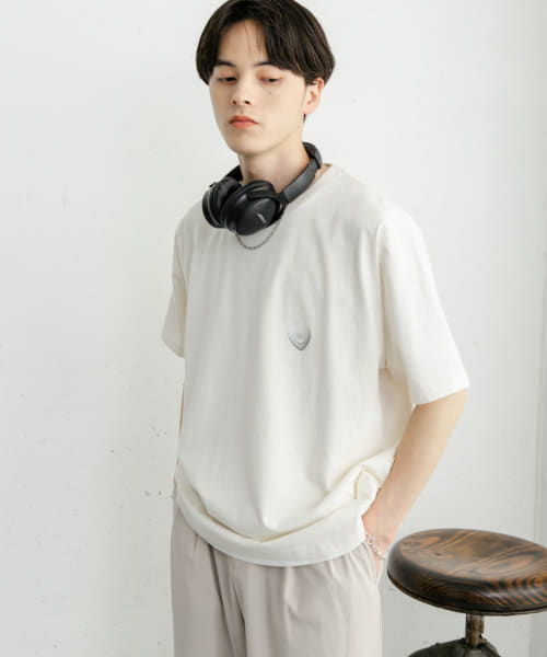 DEVICE ショートスリーブプリント Tシャツ B