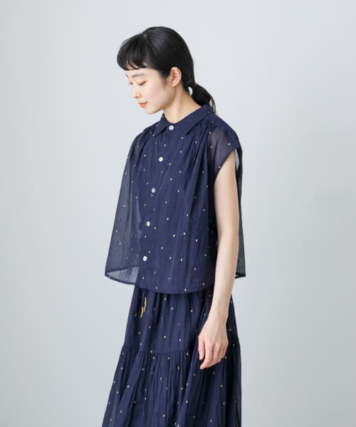 INDIA INDUSTRY　EMBROIDERY SHIRTS
