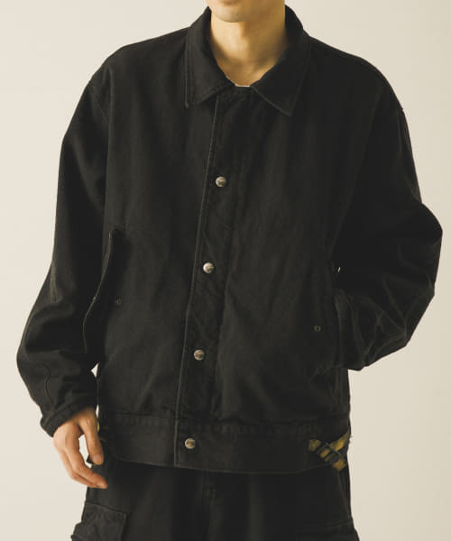 A PRESSE　Silk Nep A-1 Jacket