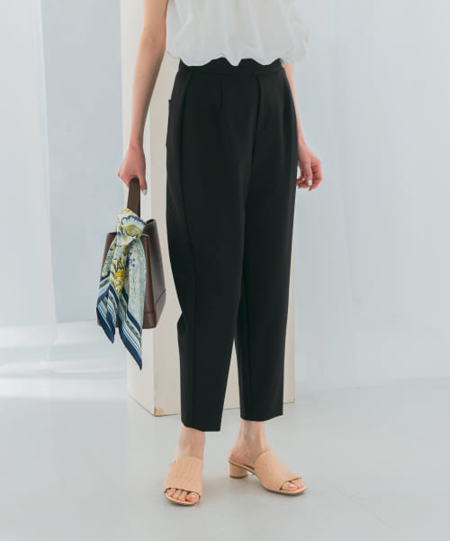 ma couleur ストレッチクロップドパンツ