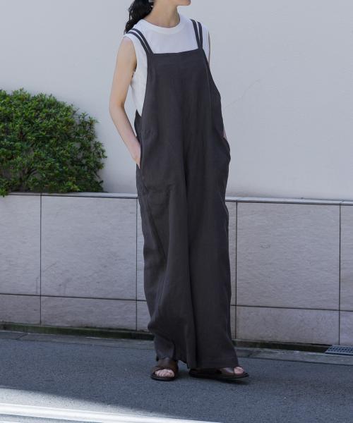 リネンサロペット