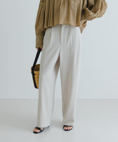 『MADE IN JAPAN』カットジョーゼットイージースラックス