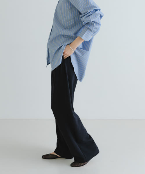 『MADE IN JAPAN』カットジョーゼットイージースラックス