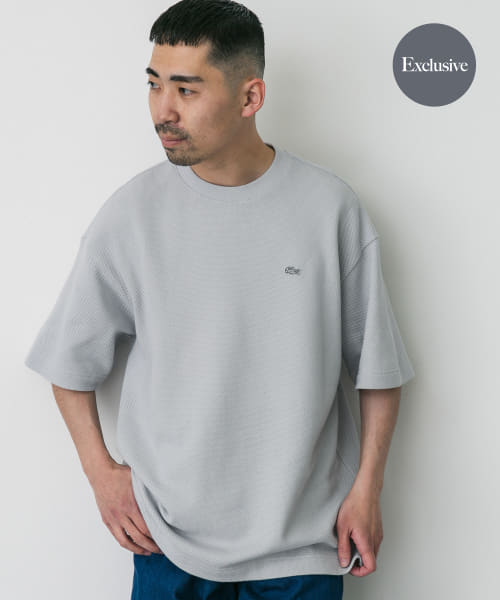 『別注』LACOSTE×DOORS　thick pique crew ShortSleeve