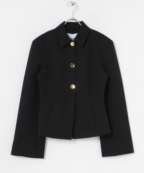 GANNI　Light Twill SuitingBlazer
