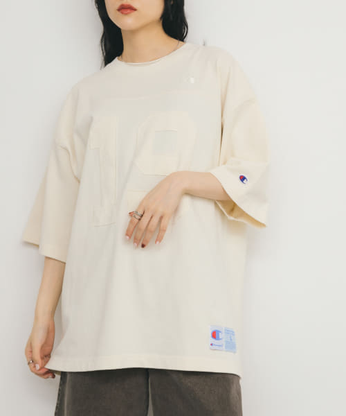 Champion　FOOTBALL TSHIRT
