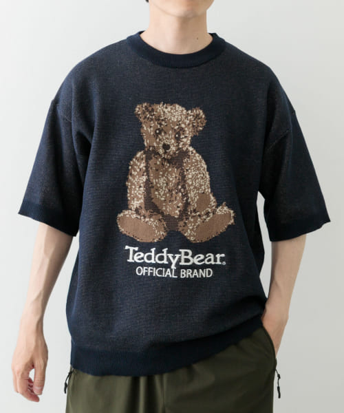 Teddy Bear クルーネックサマーニット