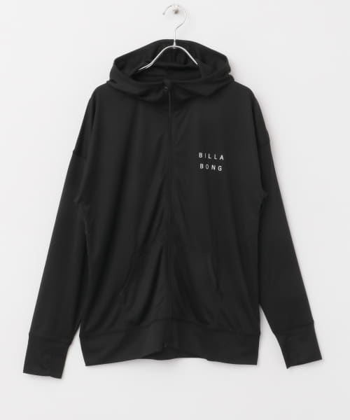 BILLABONG　ZIPUP HOODED LOGO RASHGUARD