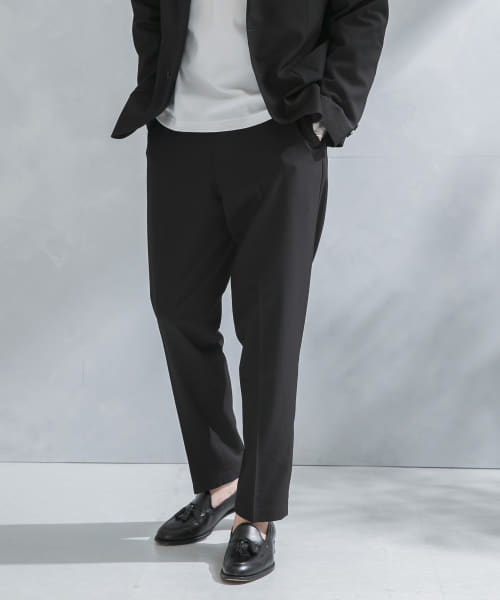 LIFE STYLE TAILOR　カルゼストレッチコンフォータブルパンツ