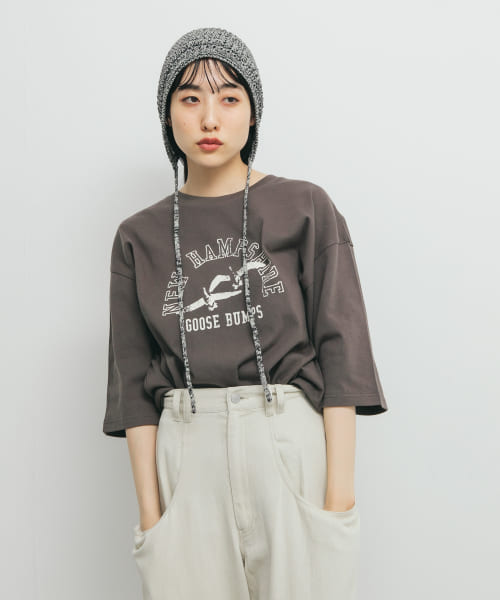 ヴィンテージライクプリントTEE