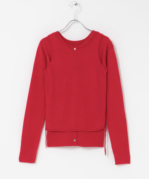 cwtch　LAYERED KNIT TOPS