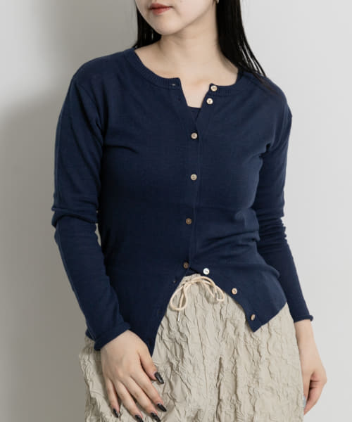 cwtch　LAYERED KNIT TOPS