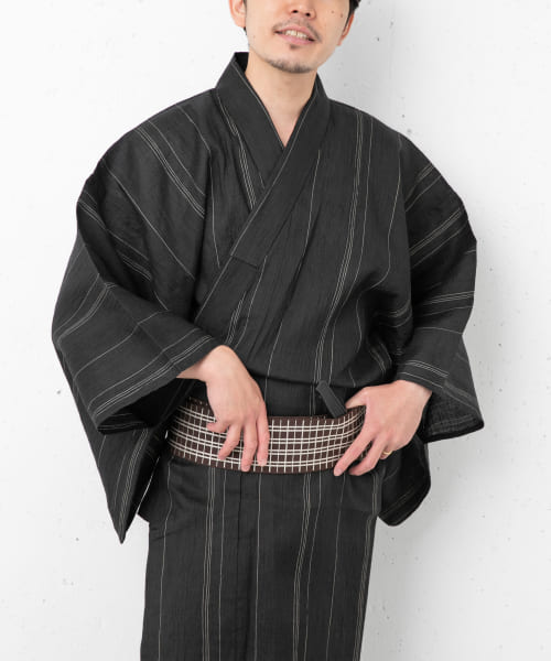 紳士ゆかた 本麻