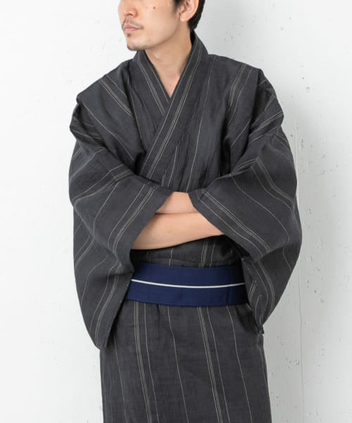 紳士ゆかた 本麻
