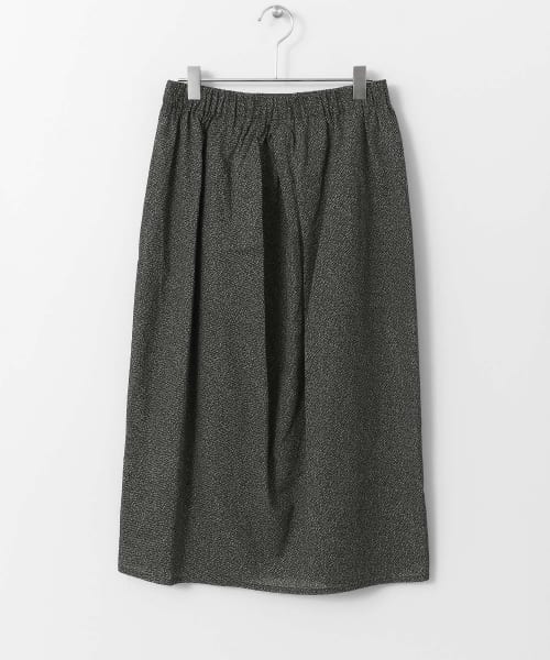 mizuiro-ind×DOORS　別注 front tucked skirt