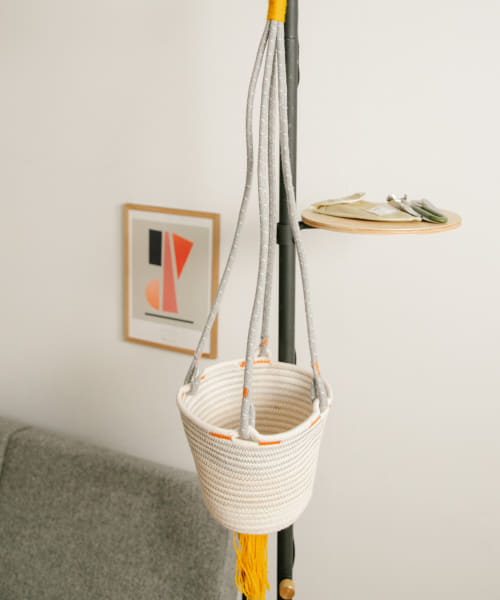 amabro　COTTON HANGING BASKET