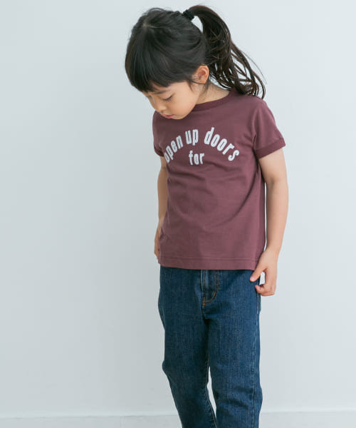 パイピングロゴTシャツ(KIDS)