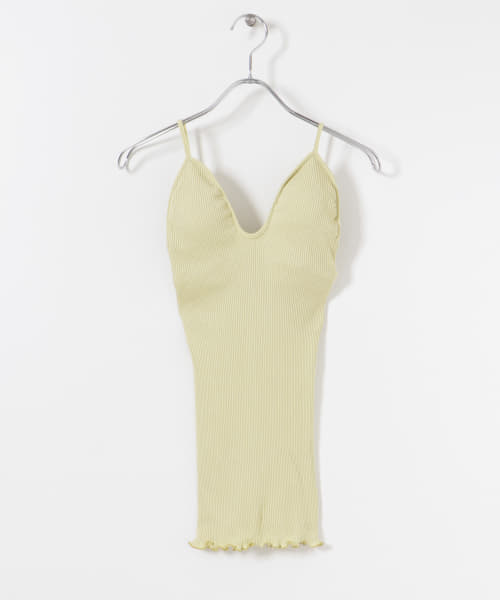 HAKUJI　Supima silk bra camisole
