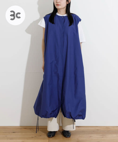 『別注』MIDIUMISOLID×TGM　RecyclepolyballoonONE-PIECE